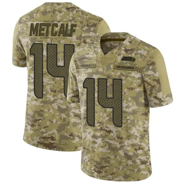 Youth Seattle Seahawks Dk Metcalf Green Limited Color Rush Neon Jersey By Nike