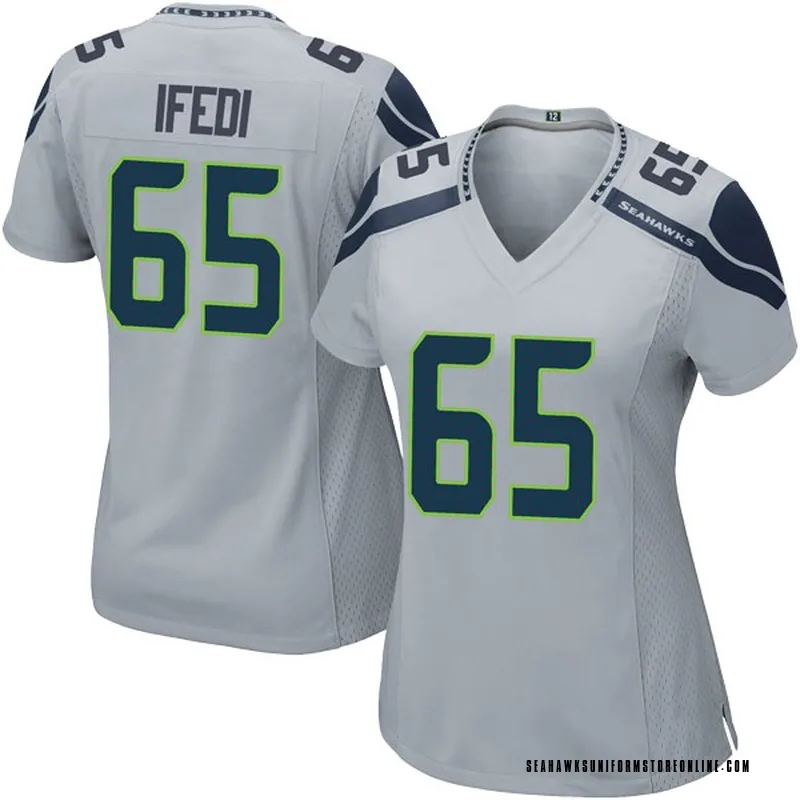 seattle seahawks grey jersey