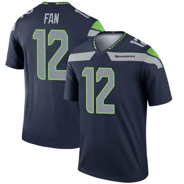 Youth Seattle Seahawks 12th Fan Navy Legend Jersey By Nike