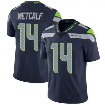 dk metcalf gray jersey