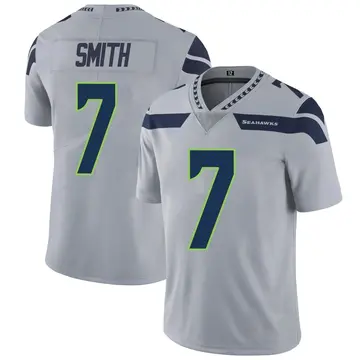 Youth Seattle Seahawks Geno Smith Gray Limited...