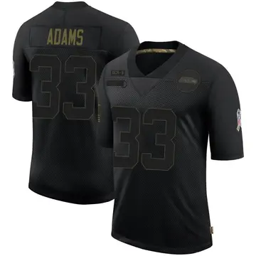 white jamal adams jersey