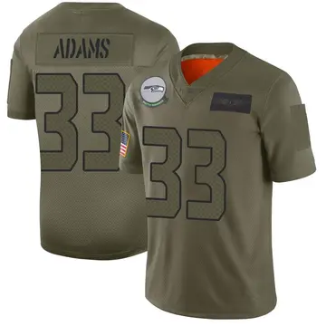 jamal adams jersey black