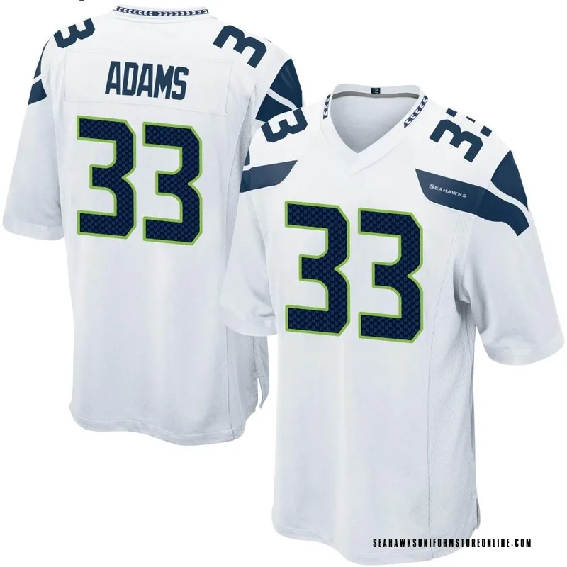 Youth Seattle Seahawks Jamal Adams White Game Jersey By Nike